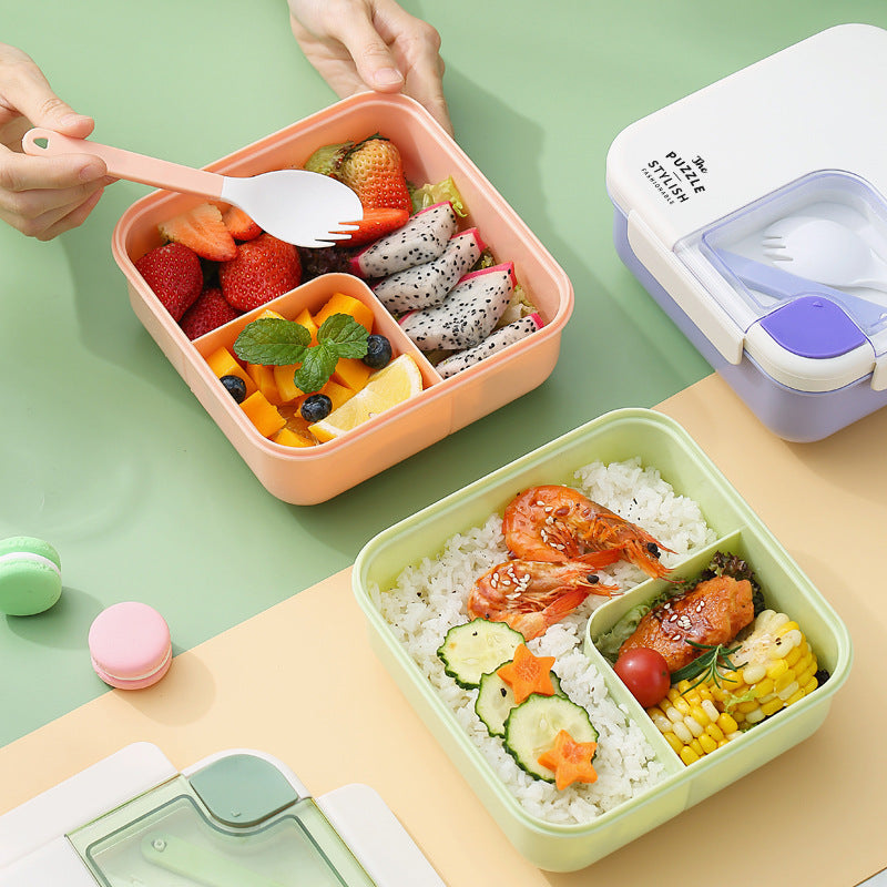 Stylish Multi-Compartment Food Storage Container
