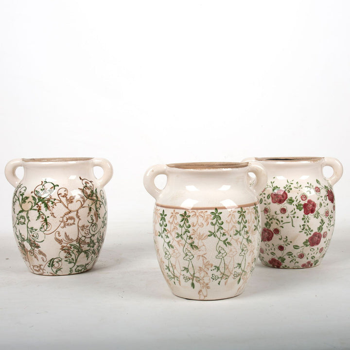 Flower decoration vessel with playful pattern Kalsten