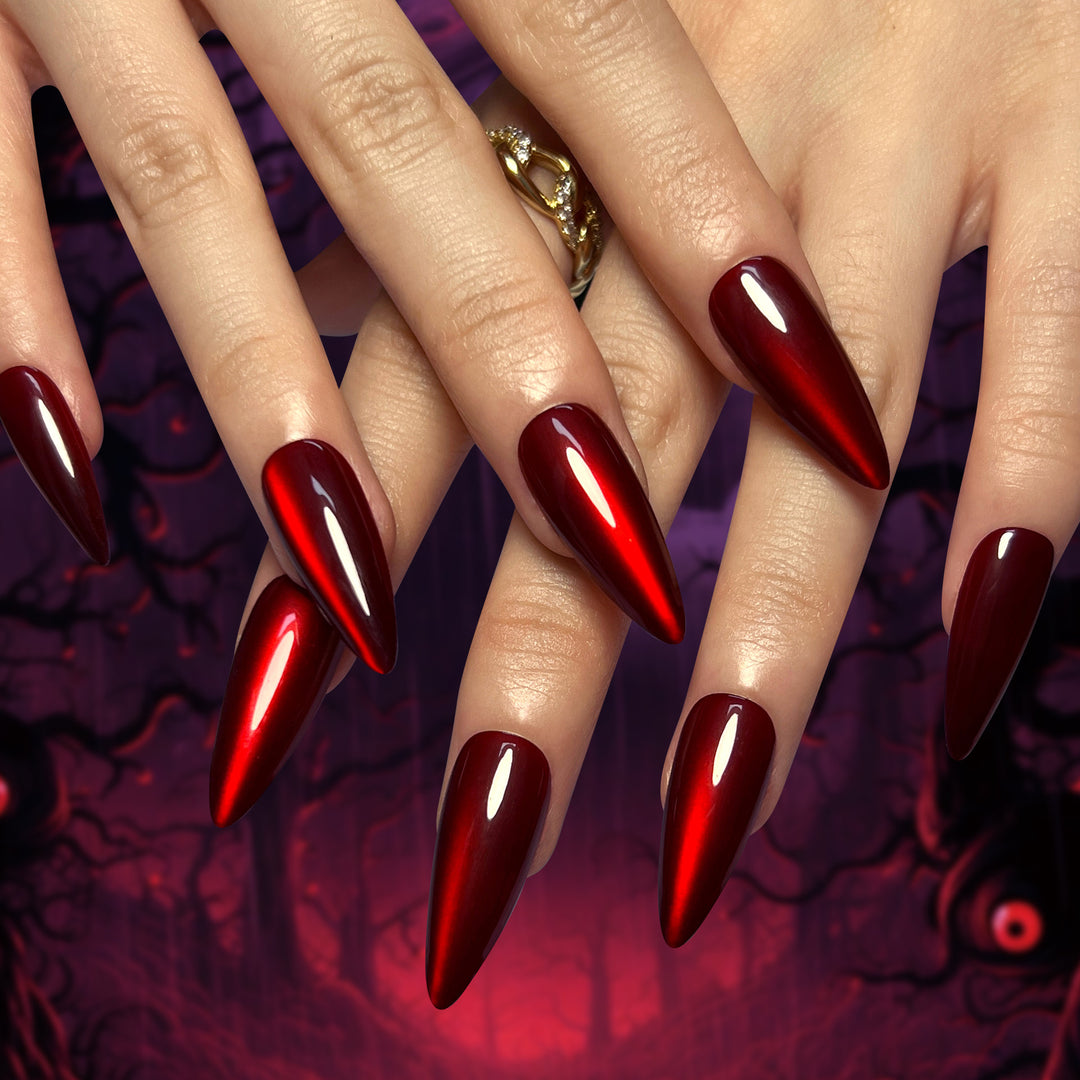 Glossy Stiletto Press-On Nail Set Kalsten
