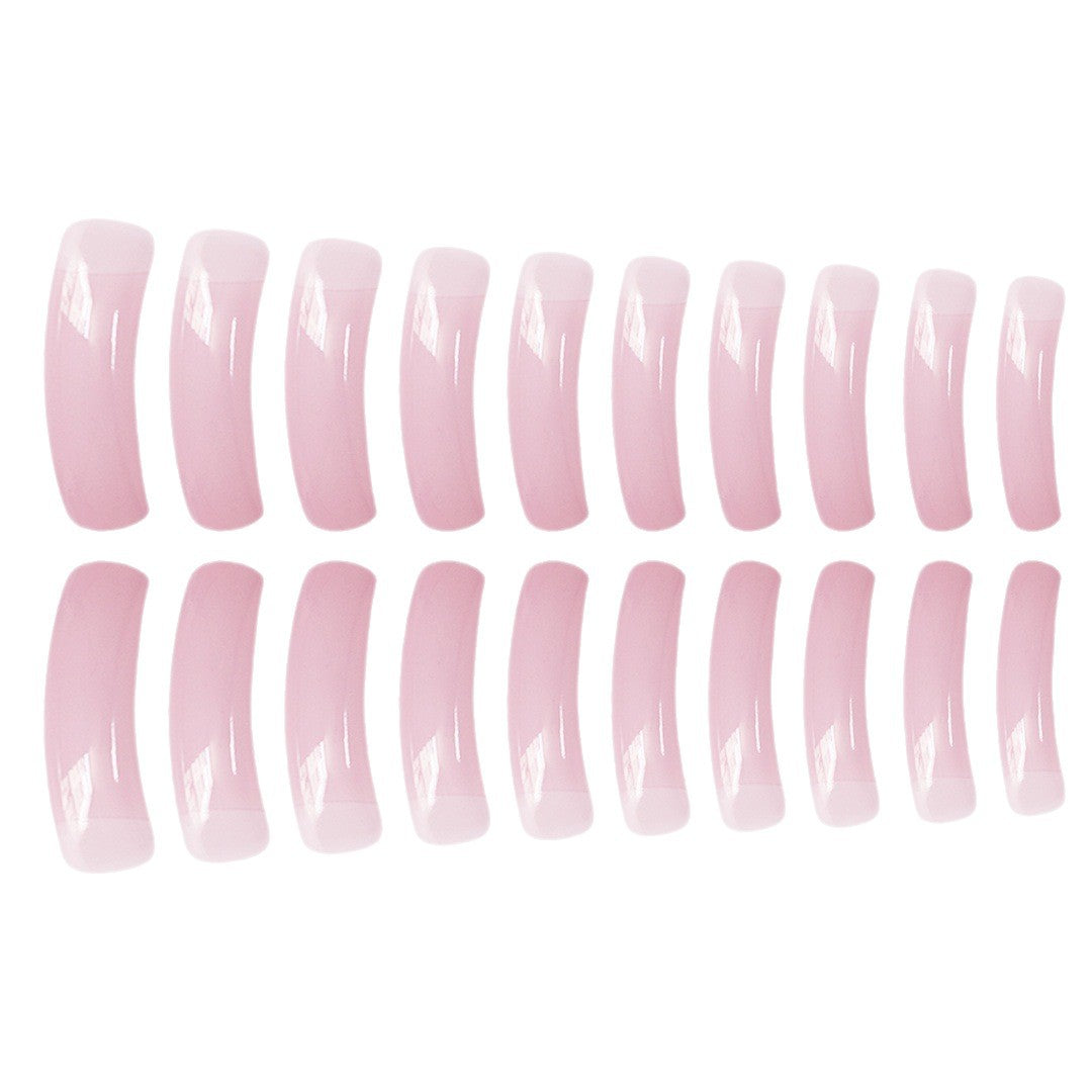 Elegant Square Tip Acrylic Press-On Nails Kalsten
