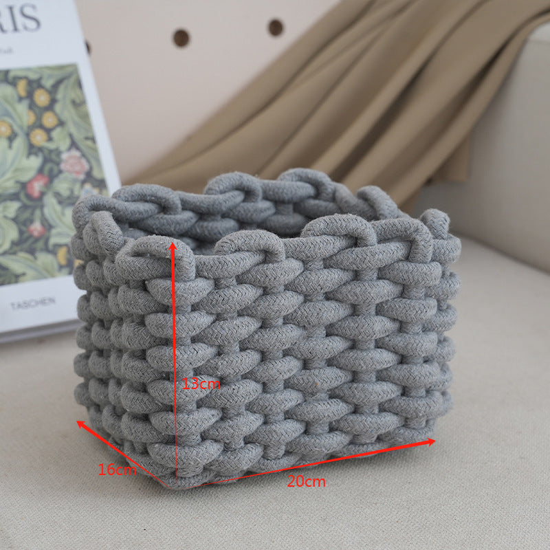 Storage basket with braided design Kalsten