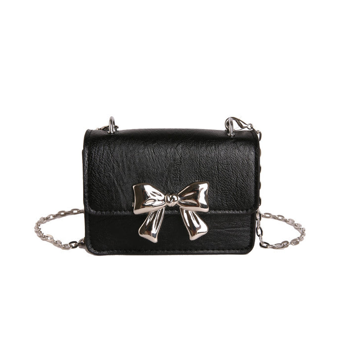 WoCharming Bow-Embellished Mini Handbag Kalsten
