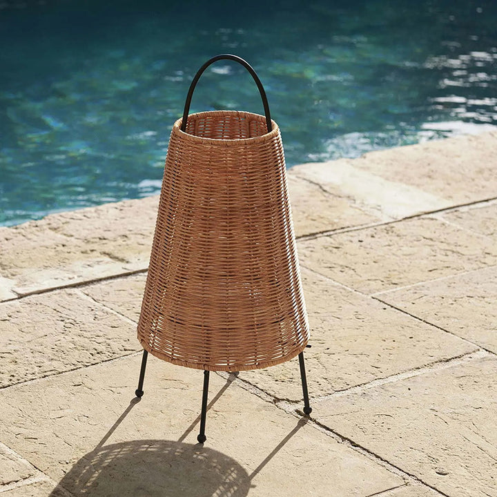 Portable Rattan Lantern Kalsten
