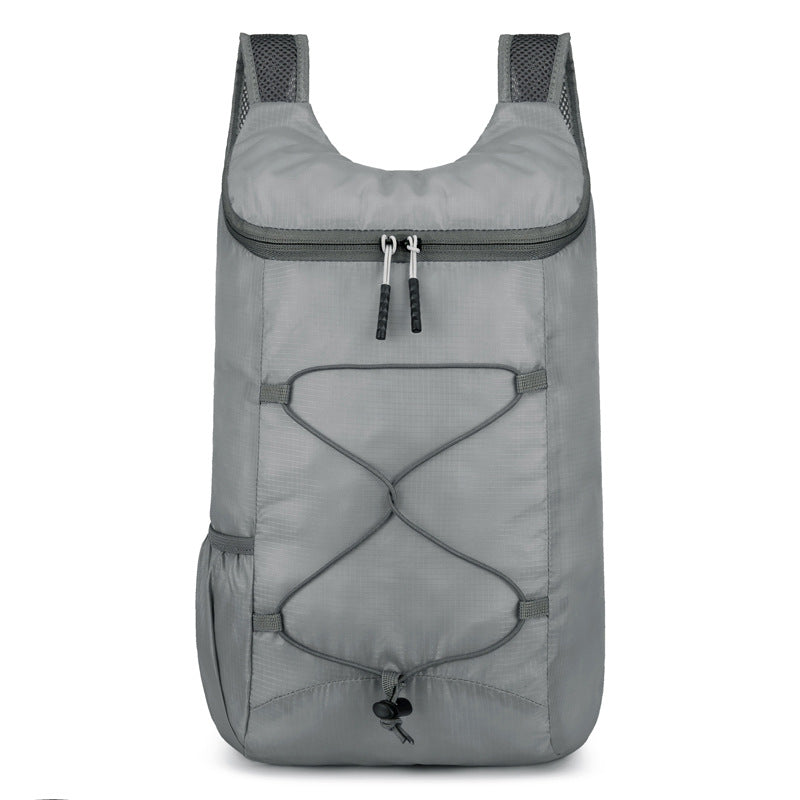 Unisex nan ultra-lightweight foldable daypack made of ripstop with elastic outer bungee and padded straps Kalsten