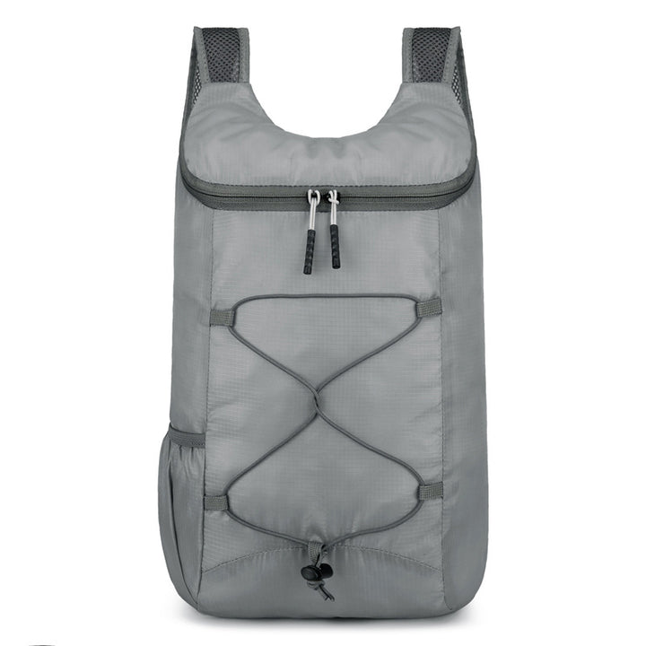 Unisex nan ultra-lightweight foldable daypack made of ripstop with elastic outer bungee and padded straps Kalsten