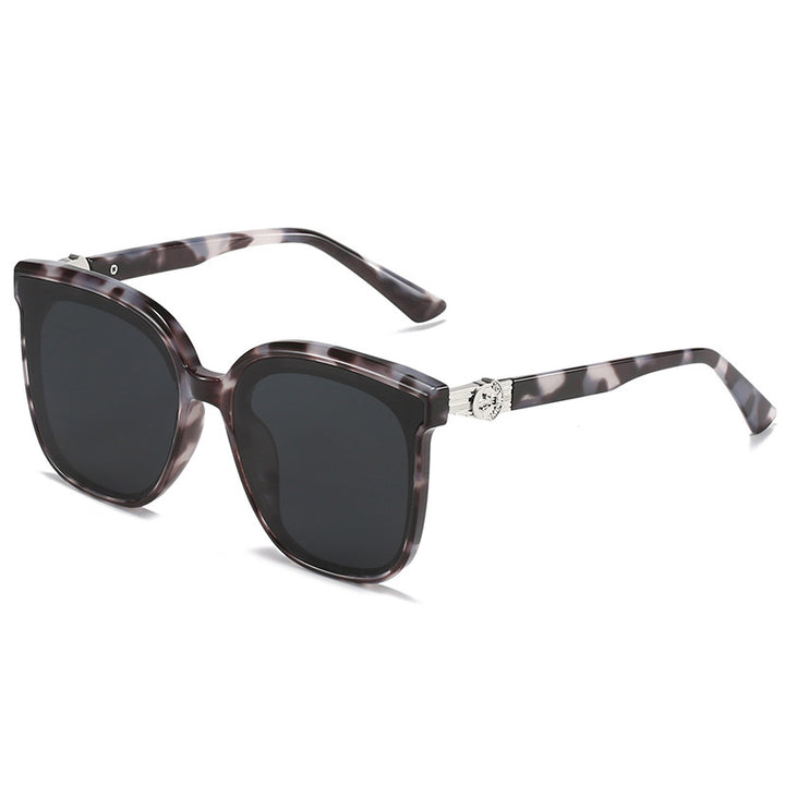Oversized Square Frame Sunglasses with UV Protection Kalsten