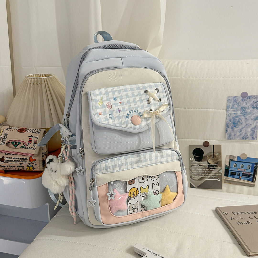 Multi-Pocket Casual Backpack