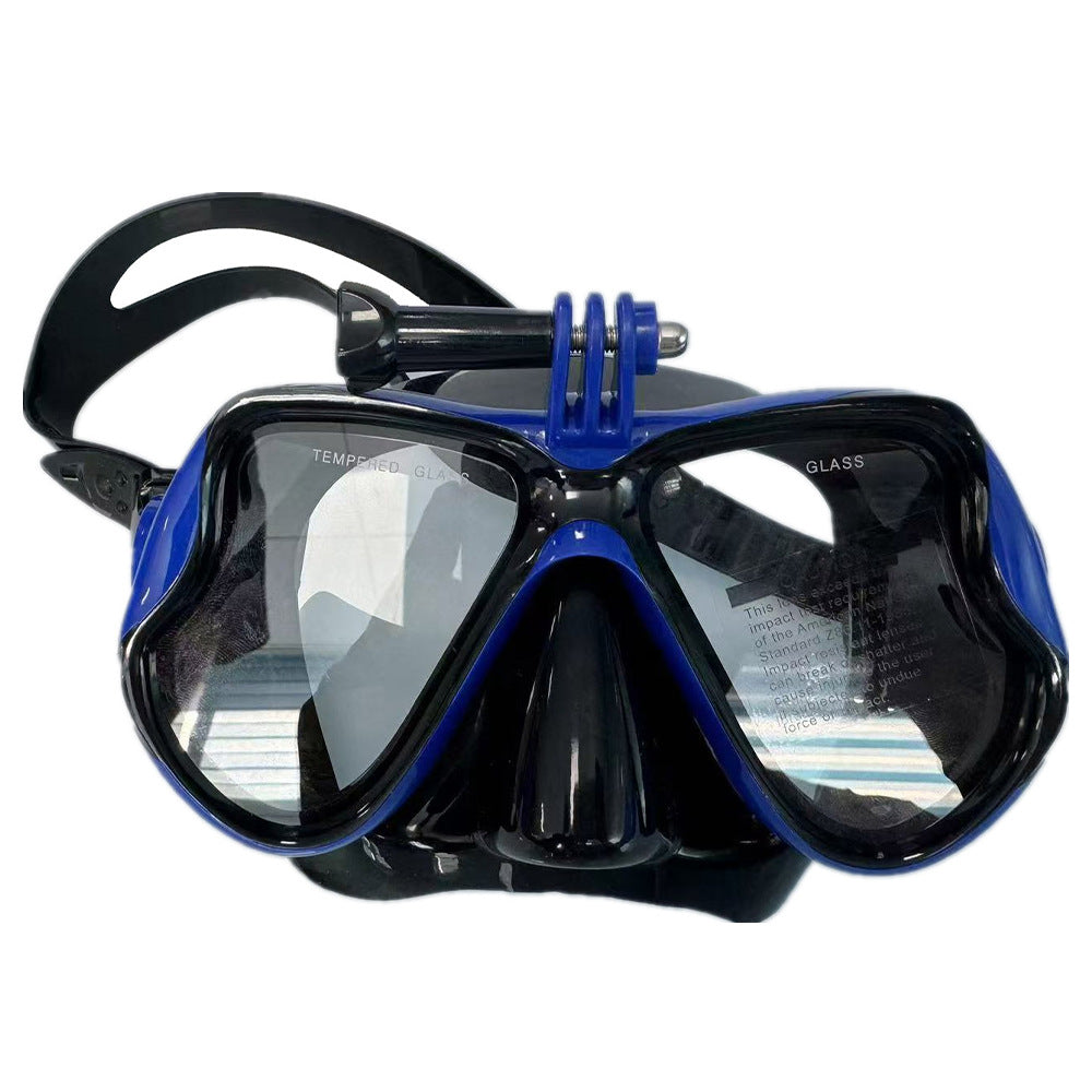 Diving mask with flexible silicone frame and anti-fog technology Kalsten