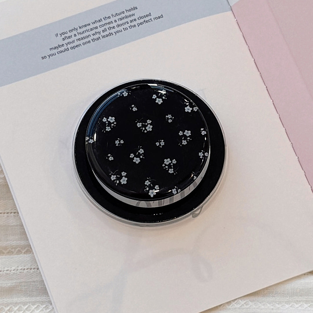 Hand mirror in elegant flower design Kalsten