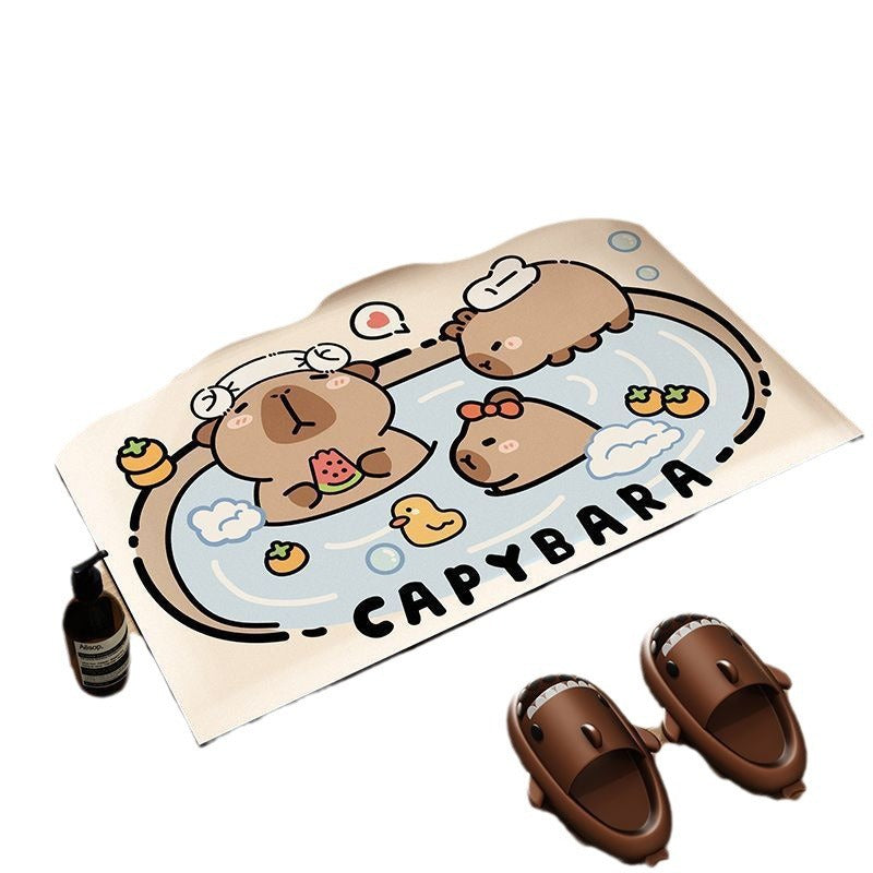 Cartoon-Themed Indoor Bath Mat Kalsten
