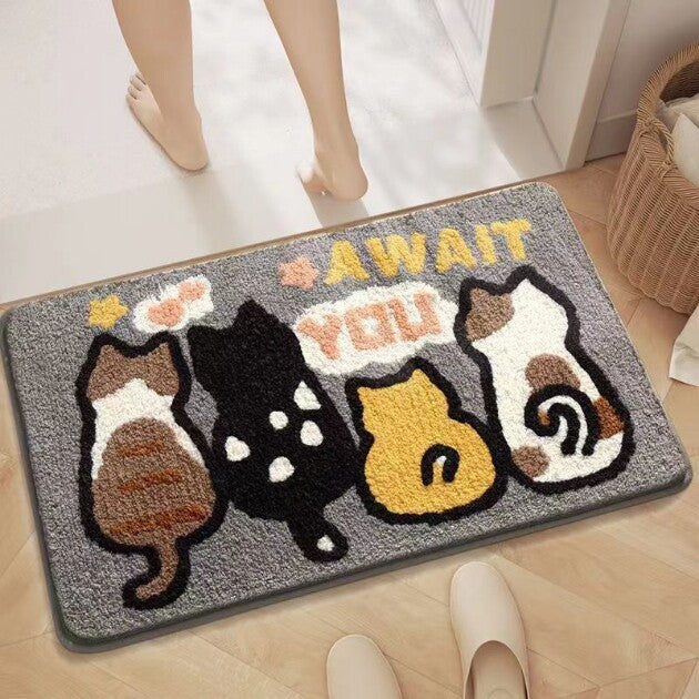 Decorative Bathroom Mat for Stylish Floor Decor