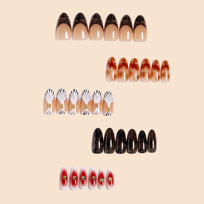 Artful Nail Tips with Glamorous Design Kalsten