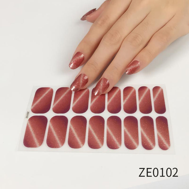 Ombre Glitter Nail Wraps
