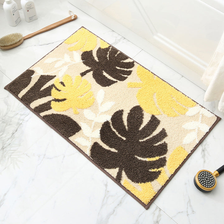 Abstract Pattern Bath Mat for Bathroom