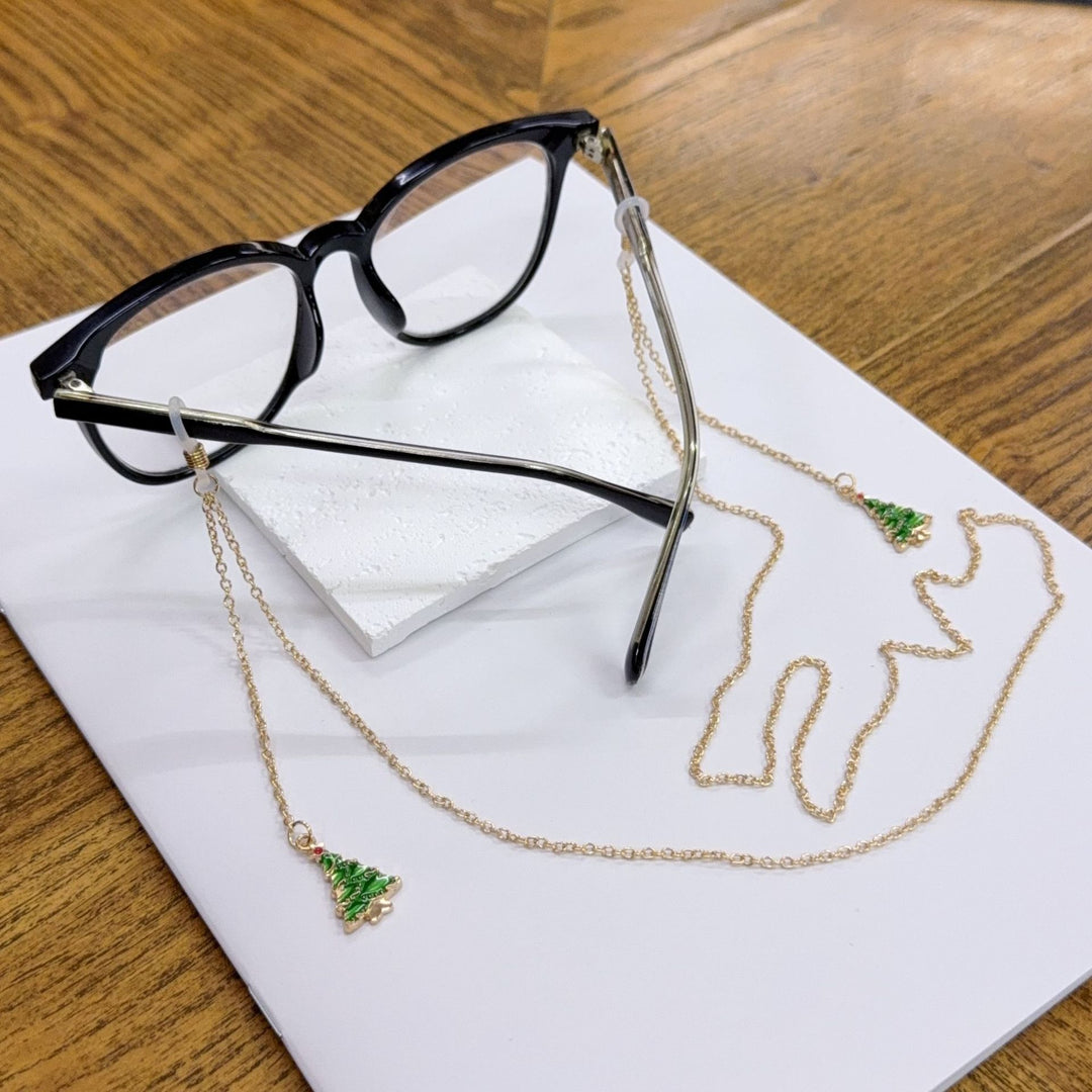 Festive Christmas Tree Eyewear Chain Kalsten