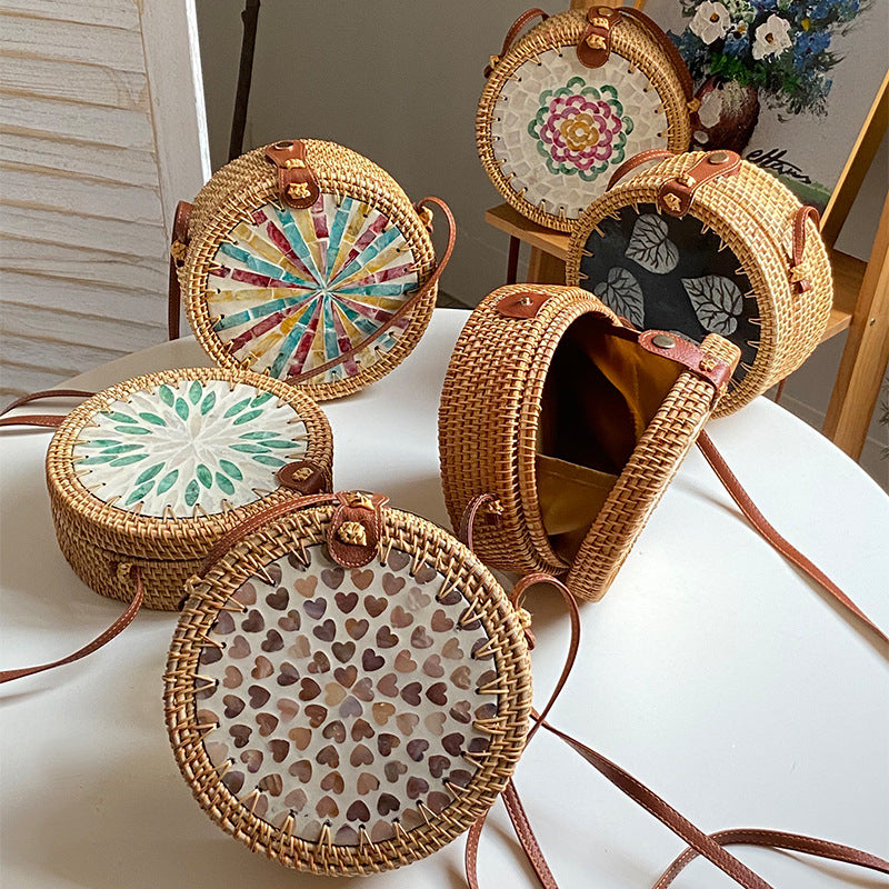 Round Bast-Handbag Kalsten