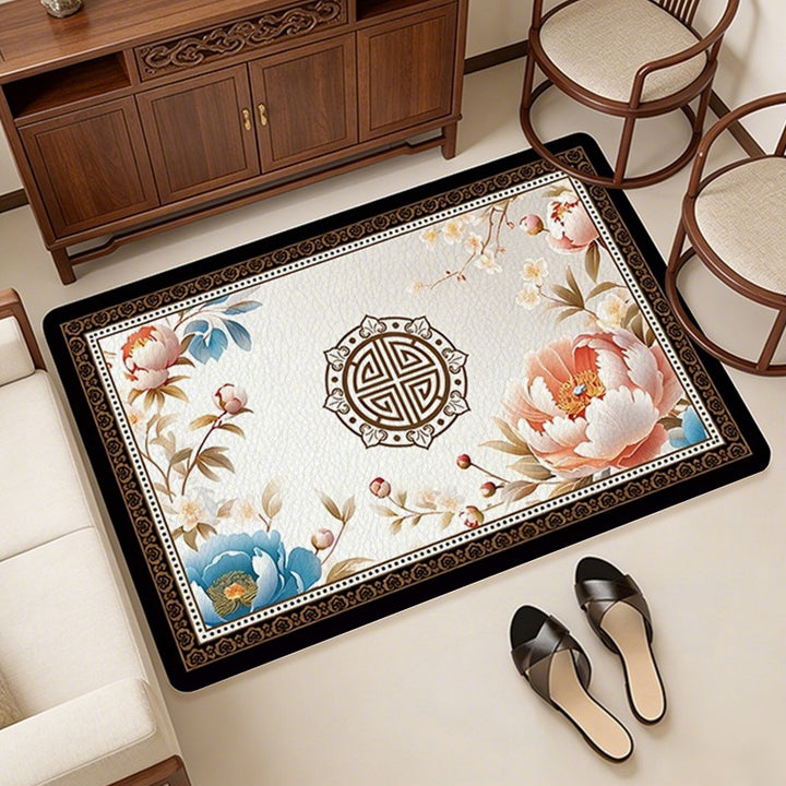 Playful Citrus-Themed Bath Mat Kalsten