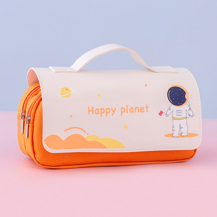 Stylish Astronaut-themed Pencil Case Kalsten