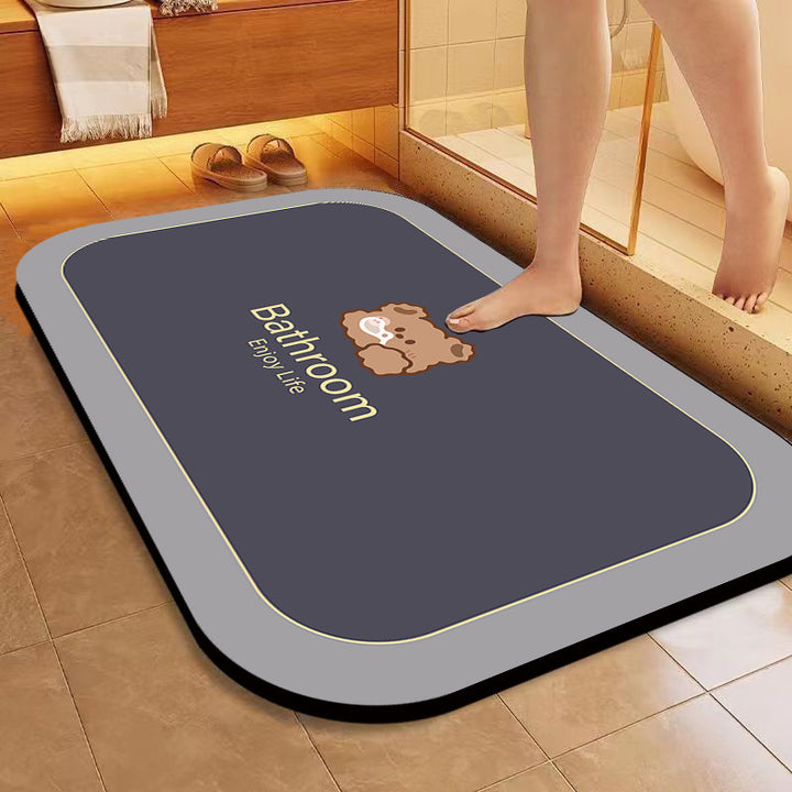 Soft Absorbent Bathroom Rug