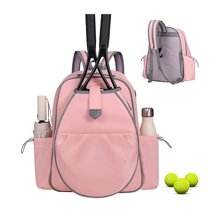 Sporty backpack for tennis with integrated shoe compartment and practical pockets Kalsten