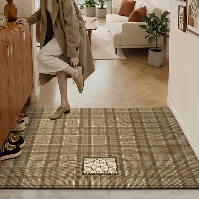 Striped Textured Welcome Mat Kalsten