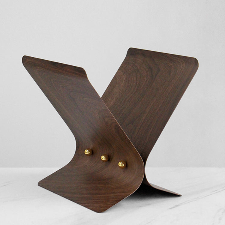 Modern Minimalist Wooden Magazine Holder
