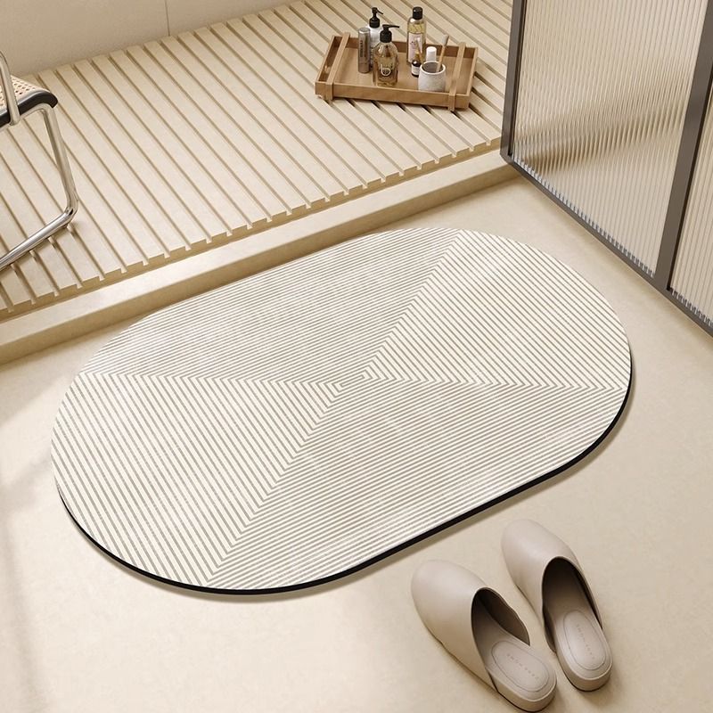 Modern Abstract Pattern Bath Mat for Bathroom