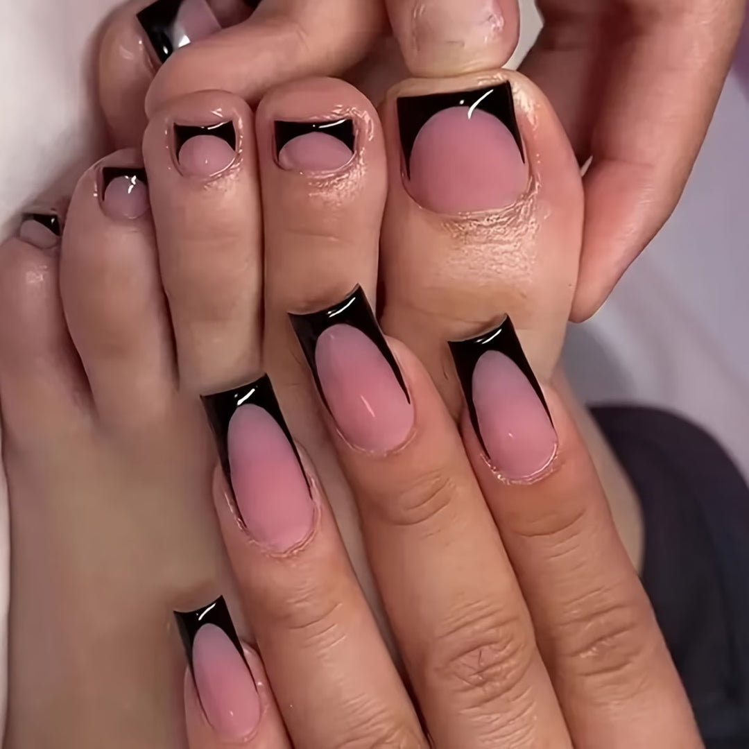 Stylish Press-On Nail Art Set Kalsten