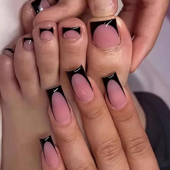 Stylish Press-On Nail Art Set Kalsten
