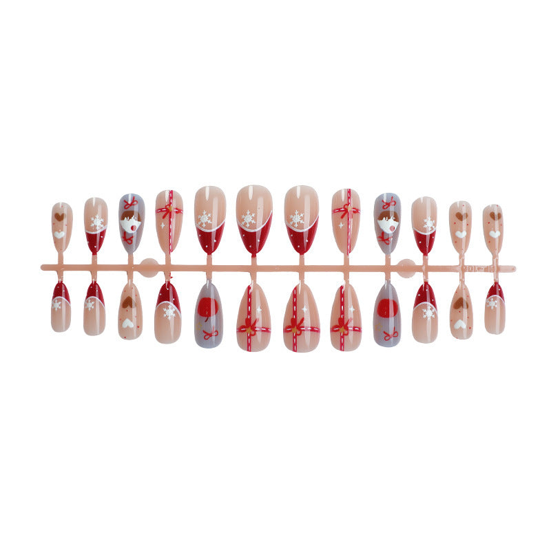 Festive Themed Press-On Nail Art Kalsten