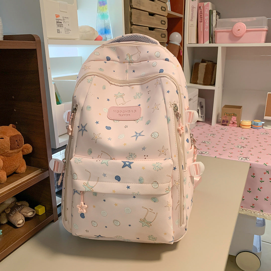 Playful Nautical-Themed Backpack Kalsten