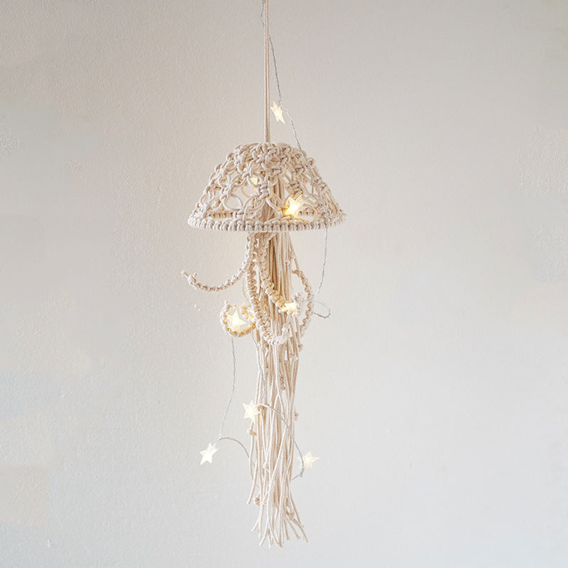 Decorative Macramé Jellyfish Wall Art Kalsten