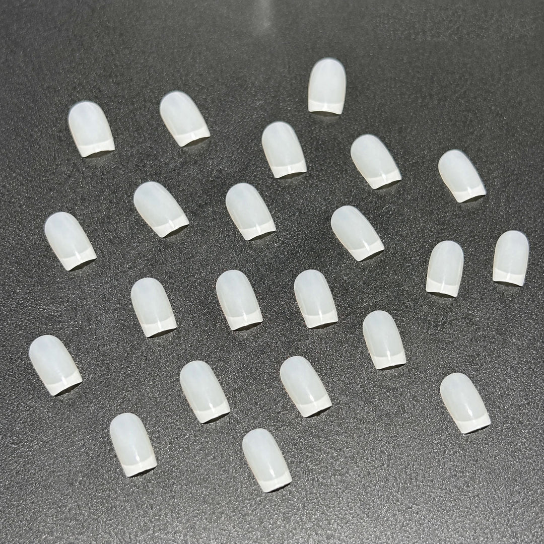 Elegant French Tip Press-On Nail Set Kalsten