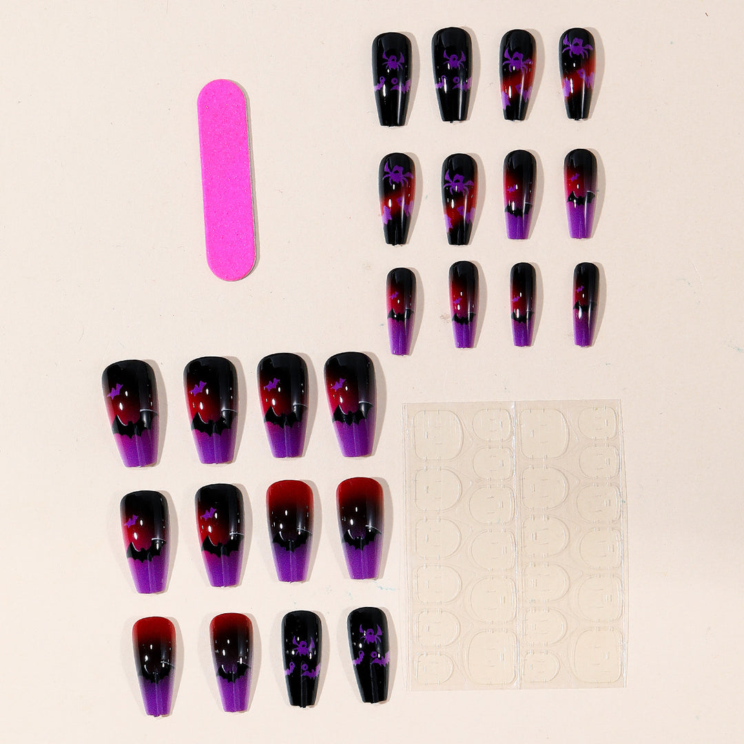Halloween-Themed 3D Gothic Nail Art Set Kalsten