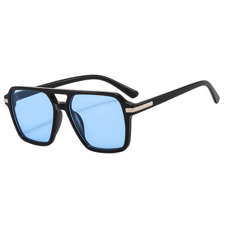 Women's fashionable square sunglasses with elegant metal finish Kalsten
