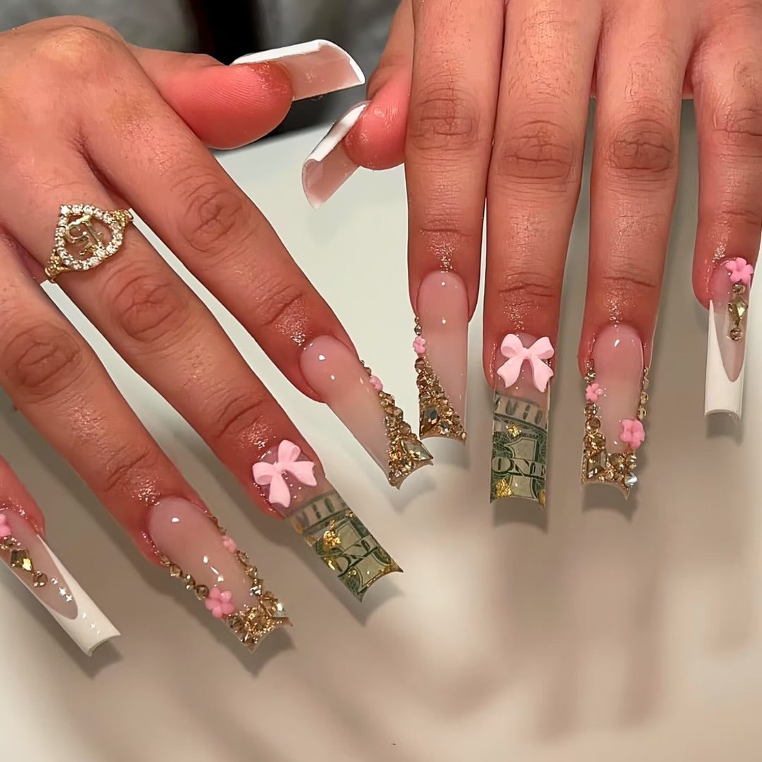 Decorative Acrylic Press-On Nails Kalsten