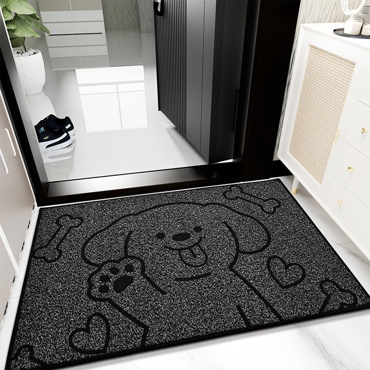 Decorative Dog-Themed Welcome Mat Kalsten
