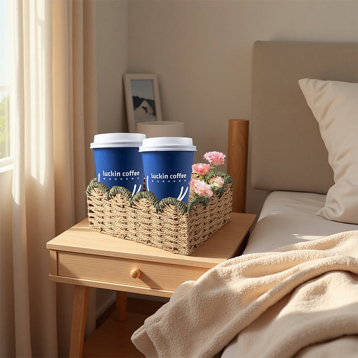 Handcrafted decoration basket Kalsten