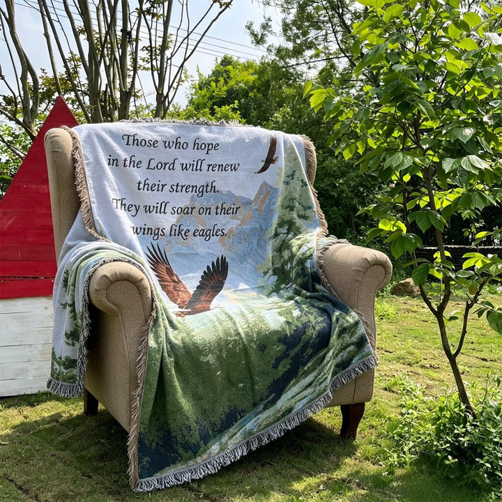 Inspirational Tapestry Throw Blanket