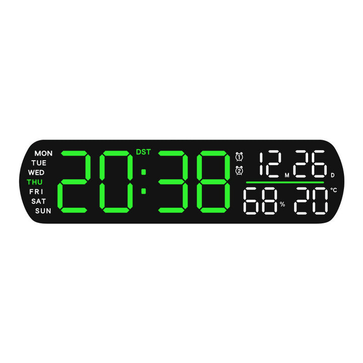Digital Wall Clock with Multifunctional Display Kalsten
