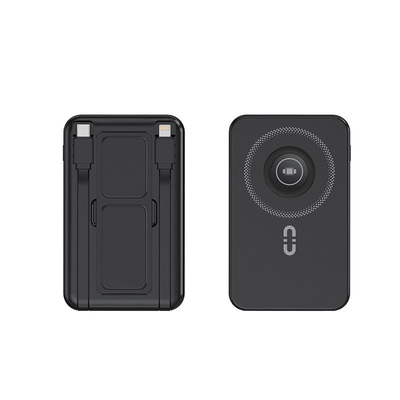 Portable power bank with integrated stand function and fast charging system Kalsten