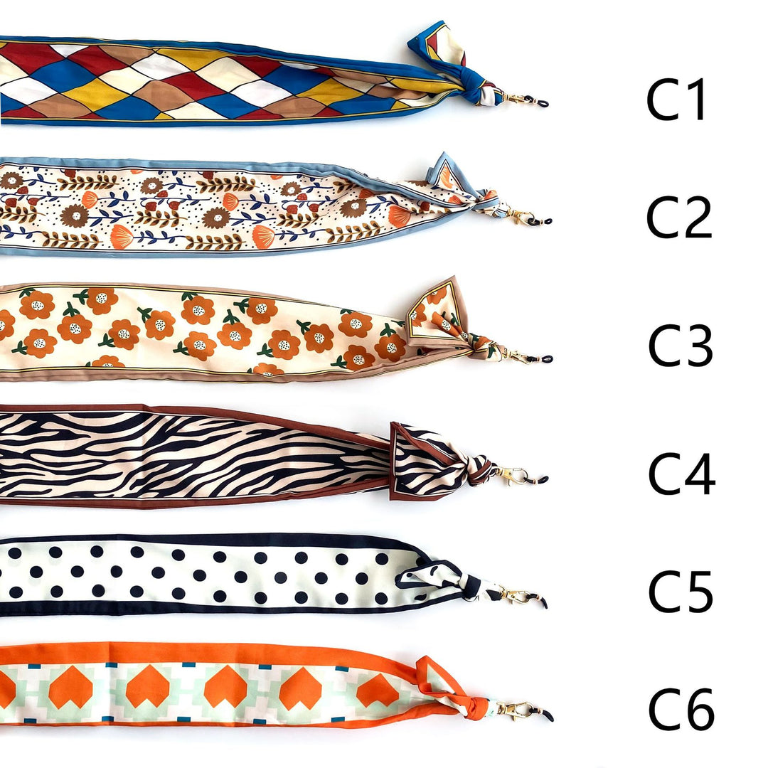 WoElegant Floral Eyewear Retainer Strap Kalsten