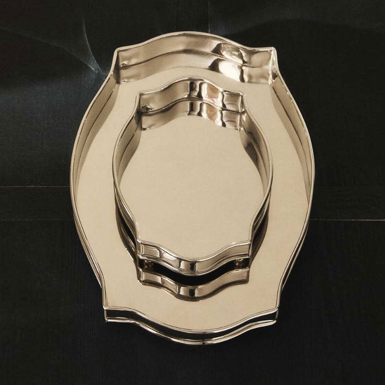 Decorative Metal Serving Tray