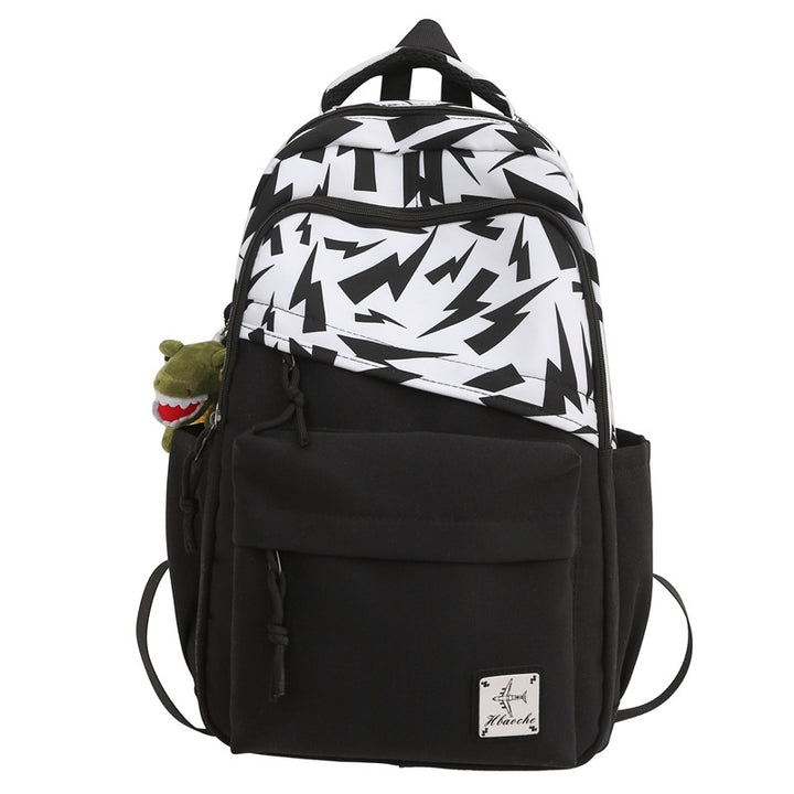 Trendy Graphic Print Backpack Kalsten
