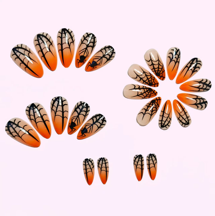 Halloween-Themed Nail Art