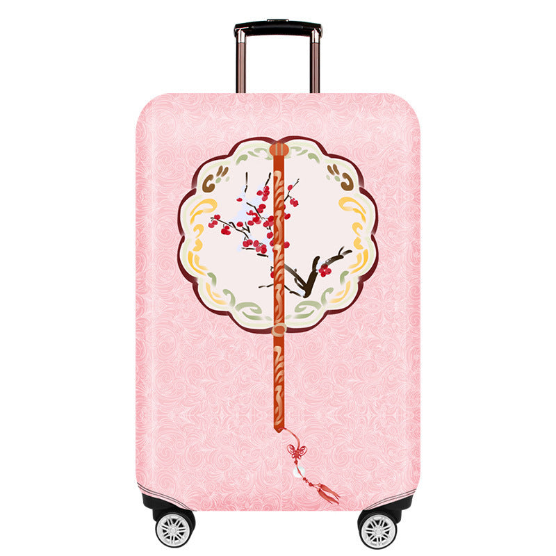 Women's hardshell travel suitcase with floral design Kalsten