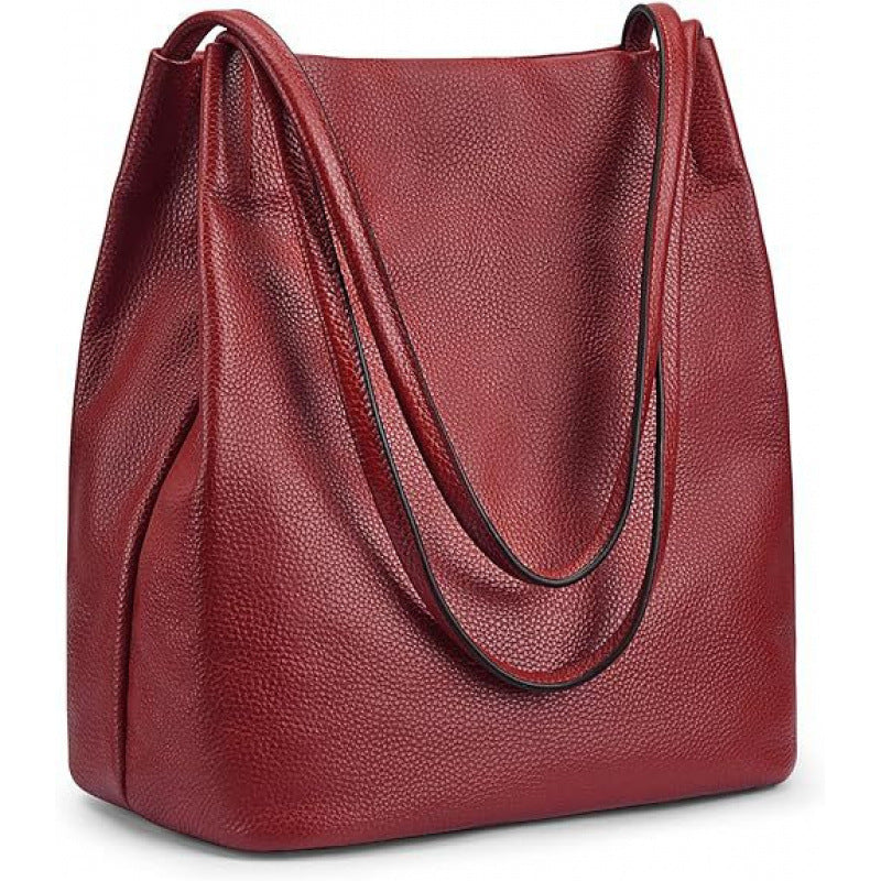 Stylish Leather Hobo Handbag Kalsten