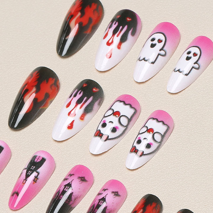 Thematic Halloween Nail Art Set