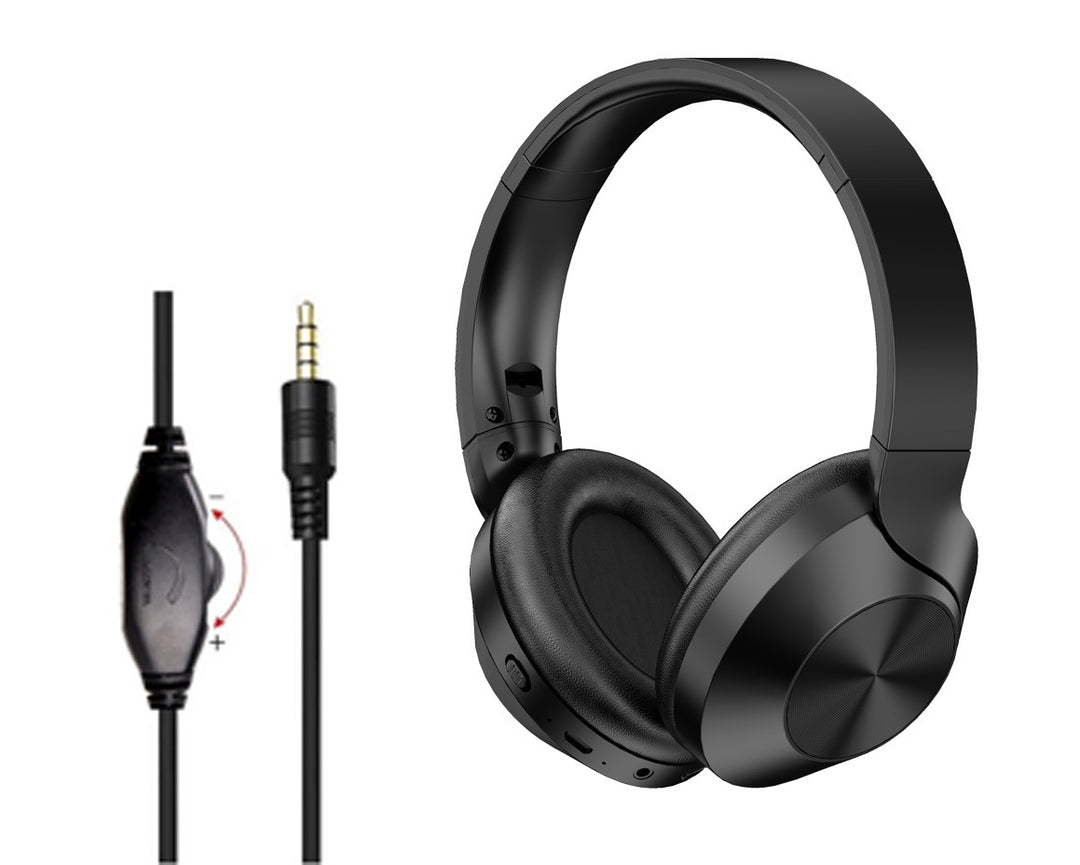 Adjustable Noise-Canceling On-Ear Headphones Kalsten