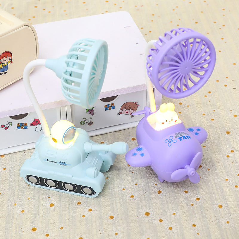 Women USB Nebulizer Cooler Fan in Creative Tank Design Kalsten